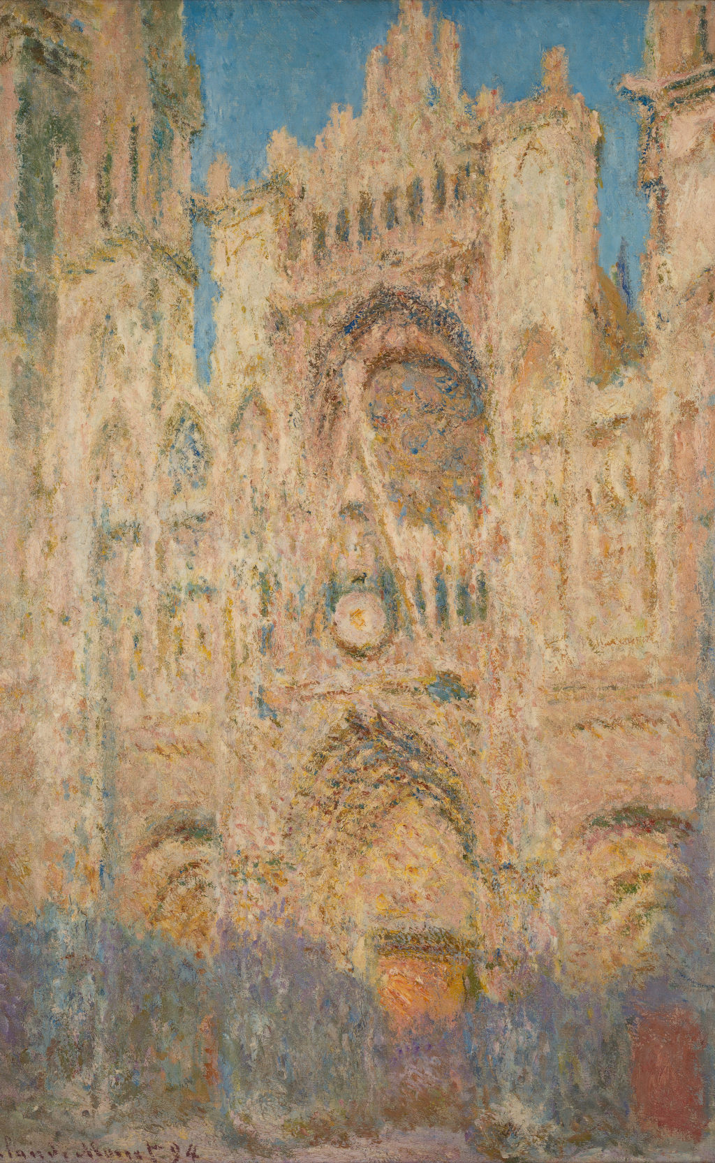 Rouen Cathedral End of the Day Pushkin Museum Claude Monet